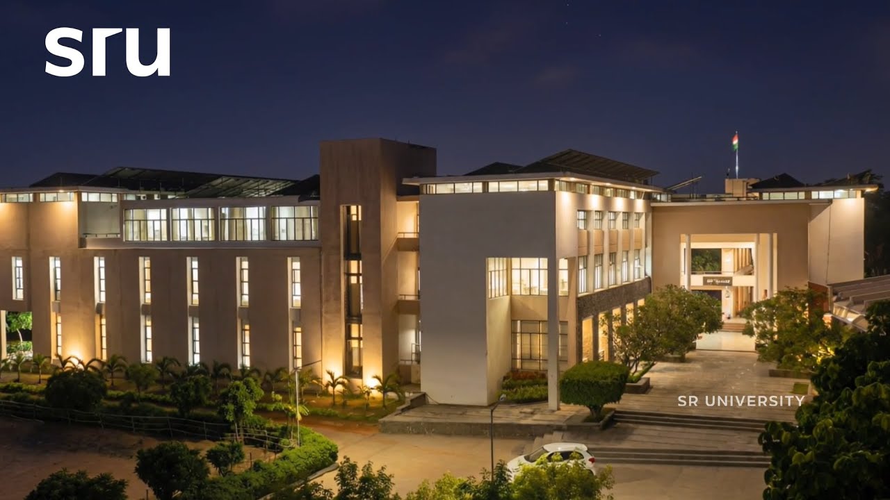 SR University Campus Night View | Peaceful & Cinematic