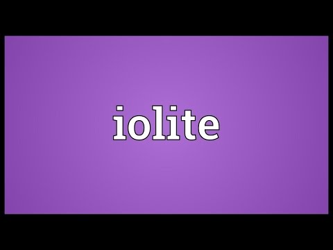 Iolite Meaning