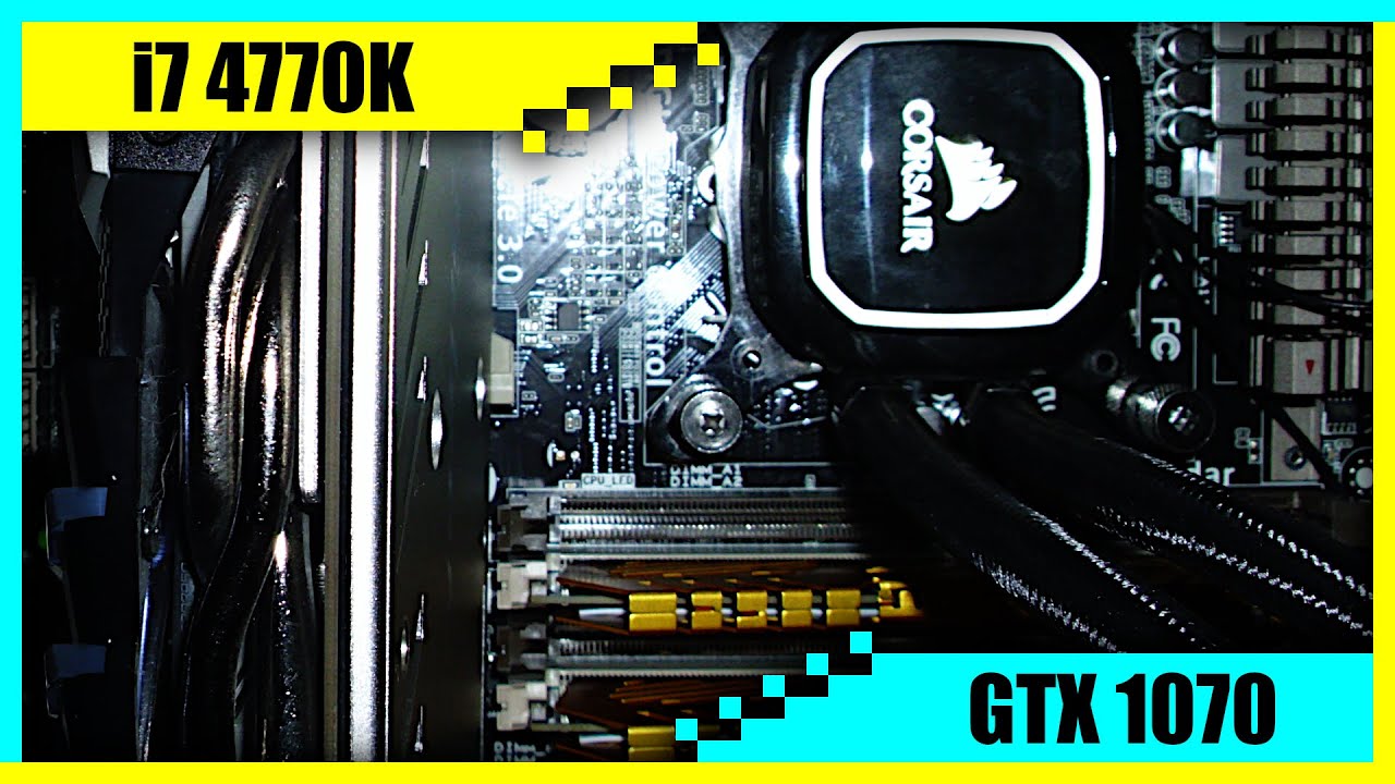 i7 4770K + GTX 1070 Gaming PC in 2022 | Tested in 11 Games