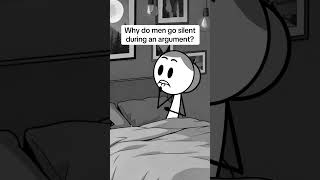 Why do men go silent during an argument Harrison 🫡😫