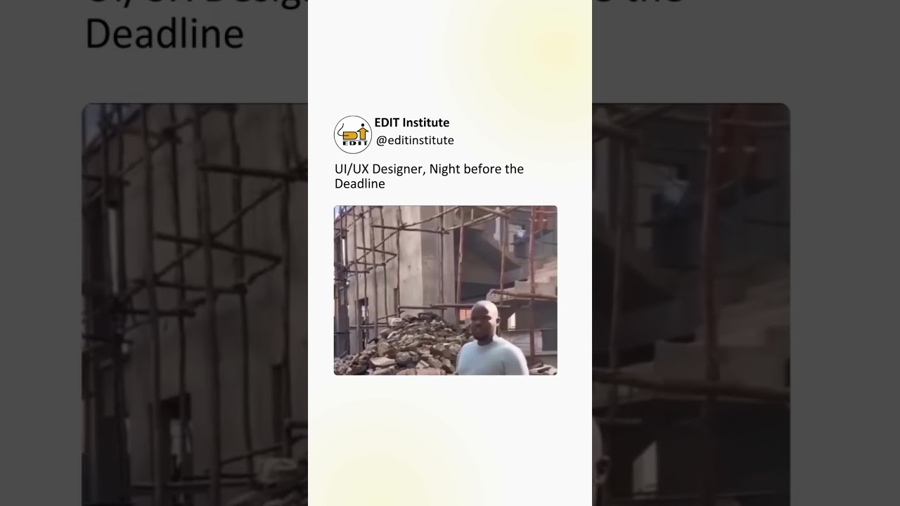 Deadline Nights Be Like 😂 | UI/UX Designer Struggles at 3 AM ☕