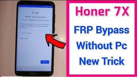 Honor 7x BND AL10 Android 9 FRP Unlock Without Any Pc And Without Apk Or Bypass Very Easy 17/11/2021