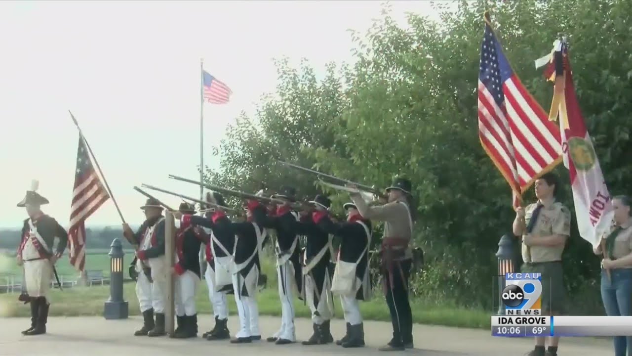 Sergeant Floyd Honored In Re-Enactment