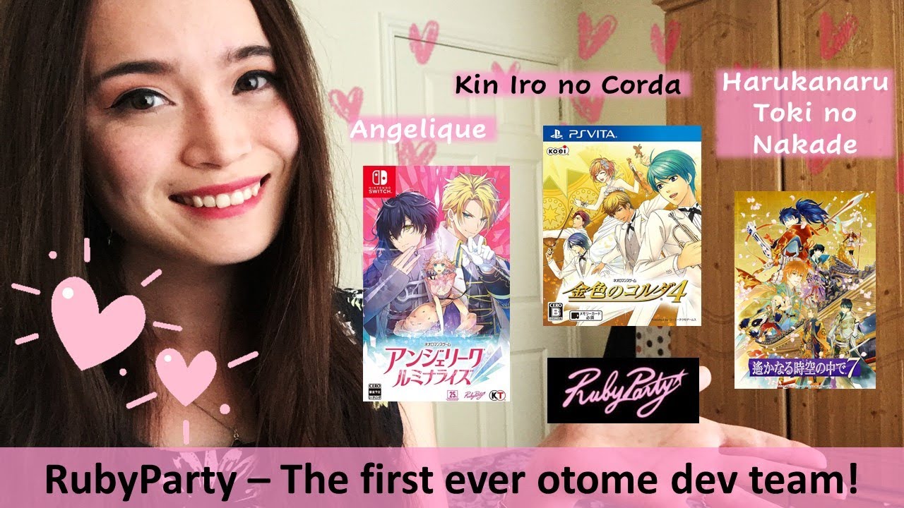 NeoRomance otome games, this is ruby party 💕 [vlog] - YouTube