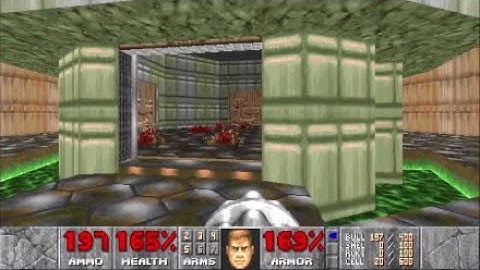 DooM [E1M4: Command Control] w/ Commentary (Ultra-Violence 100%) Walkthrough