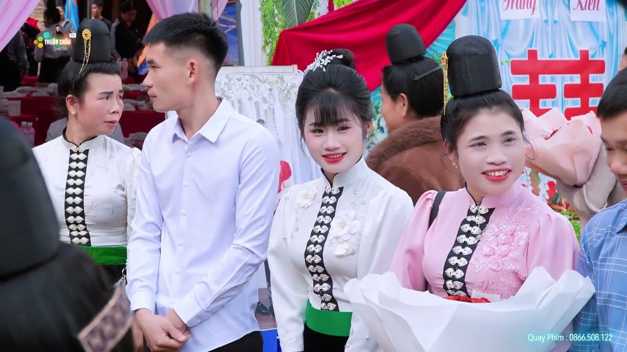 ĐÁM CƯỚI DÂN TỘC THÁI TÂY BẮC “ QUỲNH TRANG & VĂN KIÊN “ TẠI BẢN NÀ LẦU XÃ MƯỜNG É TỈNH SƠN LA 