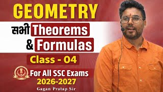 Geometry Class–4 | Lines & Angles | By Gagan Pratap Sir | SSC CGL, CHSL, CPO, CDS,2026 Preparation 🔥