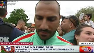 Ronaldo, Quaresma, Renato Selfies And Autographs Marcoussis