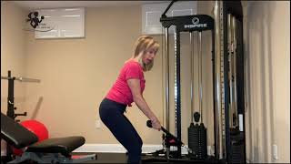 Cable Rope Bent Over Row