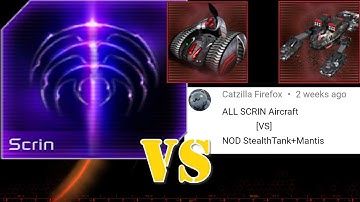 Mantis and Stealth Tank vs All Scirn Aircraft