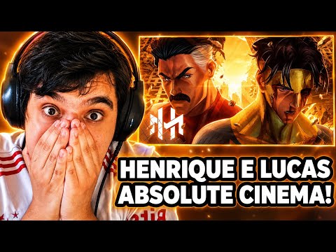 (NUNCA PARE DE CANTAR INGLÊS!!) Reagindo a Henrique Mendonça - Invincible ft. Lucas A.R.T.
