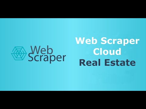 How to Scrape any Real Estate sites using Web Scraper Cloud