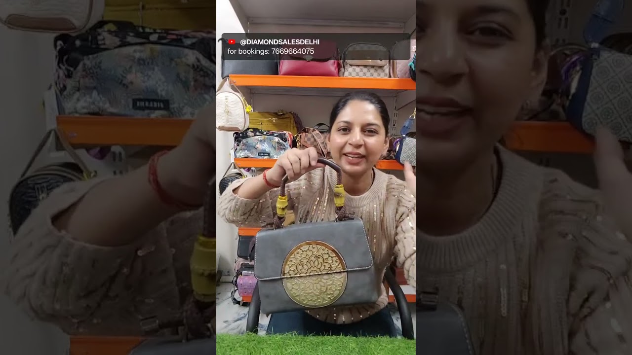 🔥Imported & Designer Handbags Live 📲 WhatsApp 7669664075