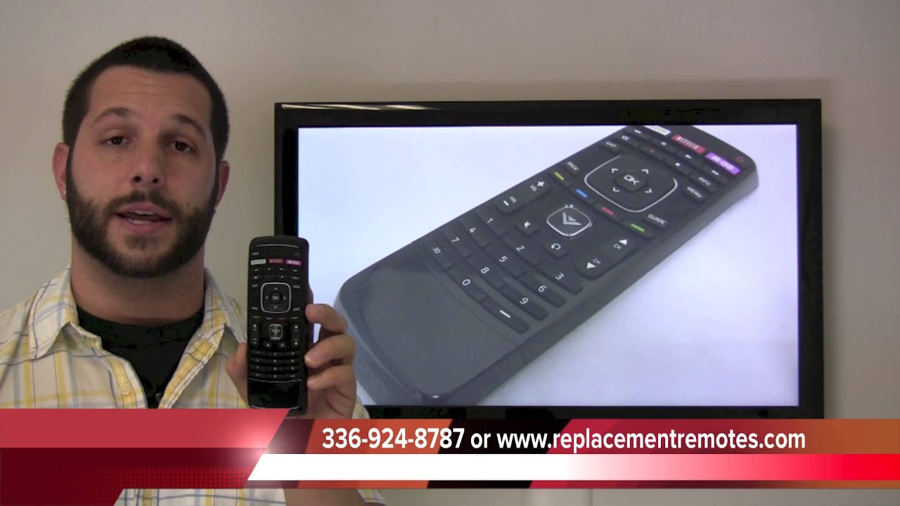 Nuovo XRT-300 XRT300 Per Vizio Qwerty Tastiera Telecomando TV - Foto 4