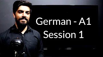 Learn German for Beginners - German A1 - Session 1 - Introduction to German