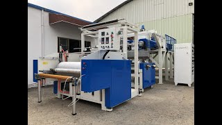 1250mm T-Die double layer or three layer automatic stretch wrapping flim machine