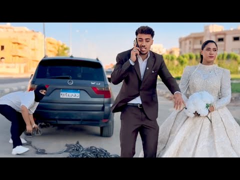 العريس لاحظ حاجة غريبة في فستان عروسته أنقذها من فضيحة قدام الناس مش هتصدق ميجو