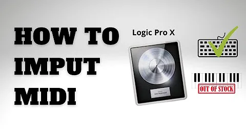 How to input midi without midi controller - Logic Pro X (Quick Guide)