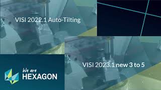 3-5 Axis Toolpath  in VISI 2024.3