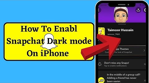 How to get dark mode on Snapchat | How to enable Snapchat dark mode | dark mode Snapchat ( iPhone)