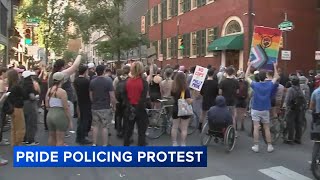 Philadelphia police response during Pride celebrations draws protest