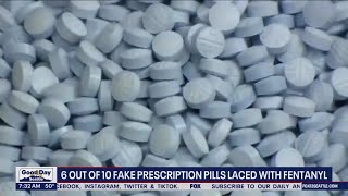 6 out of 10 fake pills are laced