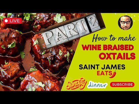 Part 2 - Wine Braised Oxtails & Rice #oxtails #winebraised #cookingchannel