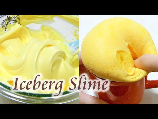 アイスバーグスライムを作る！( ´∀｀ )　～スライムクッキングのメイキング② スライム編～【ASMR】【音フェチ】【12時間でできる】