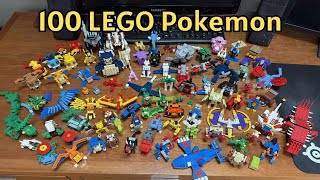 I Built 100 LEGO Pokemon Over 13 Years