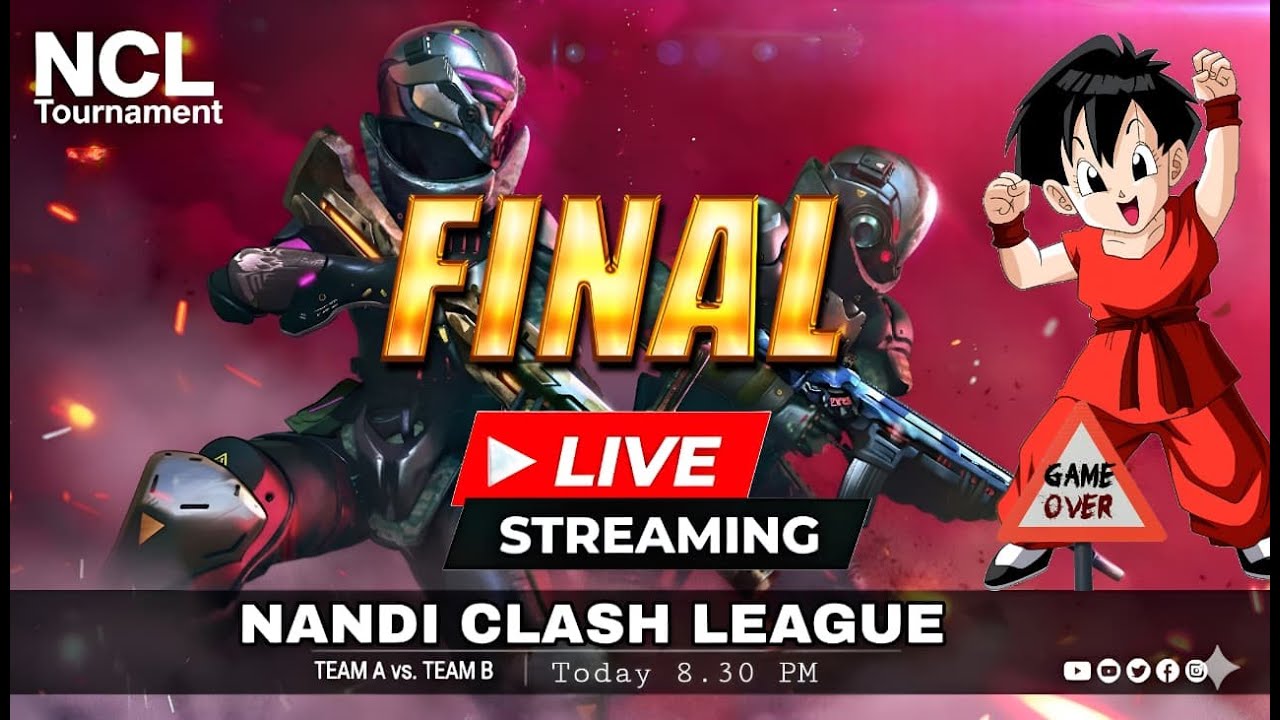 Free Fire Max Final  NCL Tournament  | Final Round NANDI CLASH LEAGUE