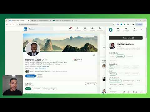Prentus | Job Tracker, AI Networking, & Application Helper video preview 2