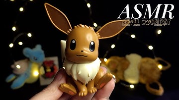 [ASMR] Build An Eevee Model With Me 🐾  ~ Soft Whispers & Cozy Sounds ~ Pokemon ASMR ✨💖