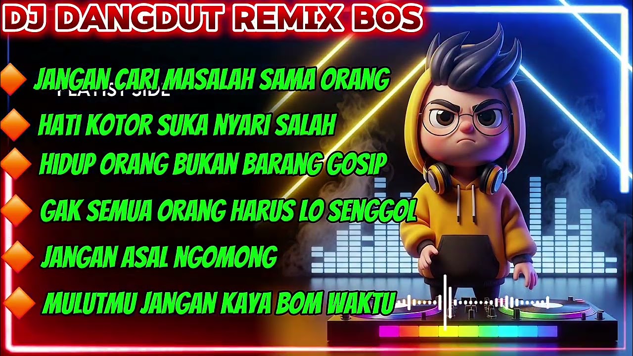 🔴DJ DANGDUT REMIX BOSS🎧JANGAN CARI MASALAH🎧#djremix#dangdutremix2025 
