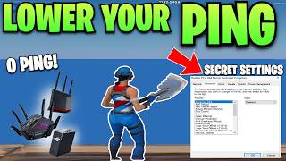 How To Lower Your Ping In Under 5 Minutes! (BEST 0 DELAY TWEAKS)