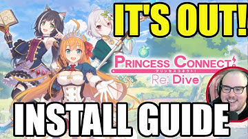 Princess Connect! SOFT GLOBAL LAUNCH! START PLAYING NOW!