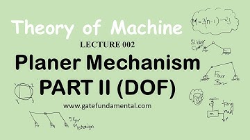 Theory of Machine Degree of Freedom