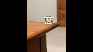 Chiltons Tiny Suspended Table (tensegrity)