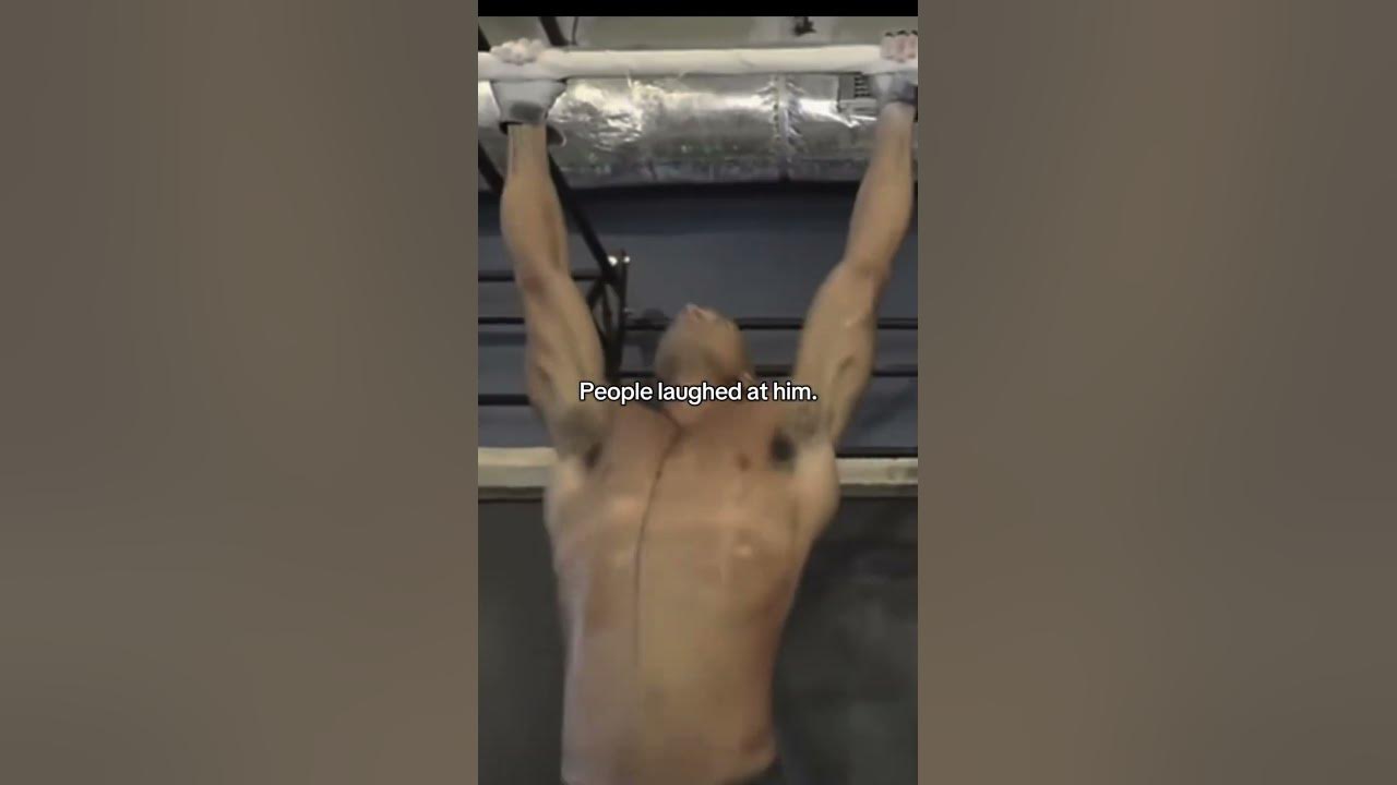 David Goggins insane self-discipline with his pull-up record.