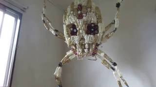"Death Media" by Takeshi Spider Hamanaka - Nontemporary Art, Plastic Bottle, Recycled Art 2016 244