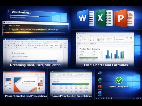 👉 Install Microsoft Office Using CMD – Step-by-Step (Beginner Guide)