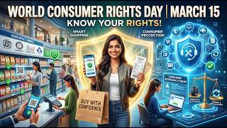 World Consumer Rights Day | March 15 | Know Your Consumer Rights | Consumer Protection |3D Animation