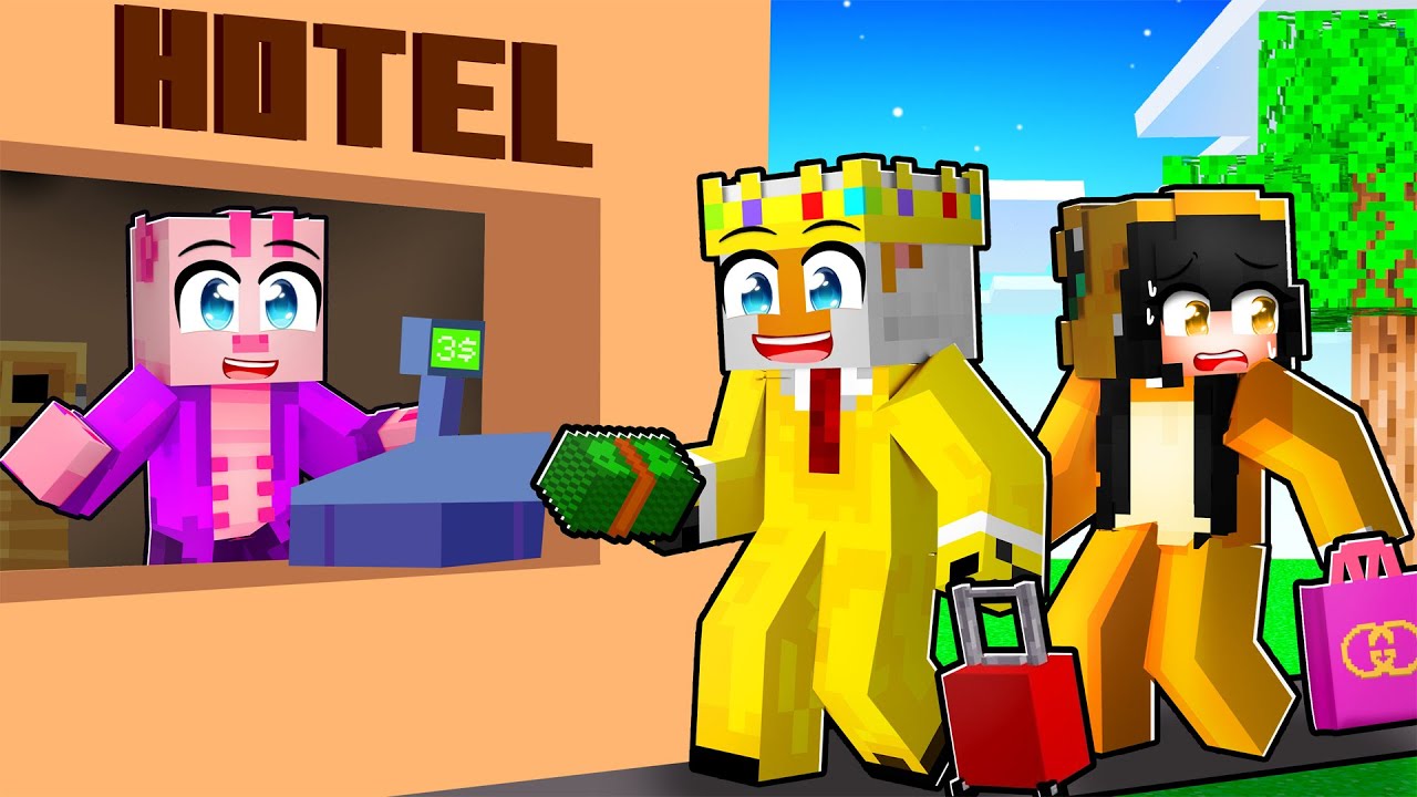 Minecraft, ale OTEVŘEL jsem HOTEL...