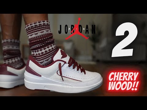 SLEEPER OF THE SUMMER JORDAN 2 LOW CHERRYWOOD DETAILED  display picture 1