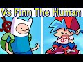 Friday Night Funkin&#39; Vn Finn The Human Demo + Escenas | Adventure Time with Finn &amp; Jake