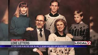 Woman reunited with love letters found in Milford attic