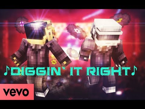 ♪Diggin` It Right♪ (Minecraft Parody)