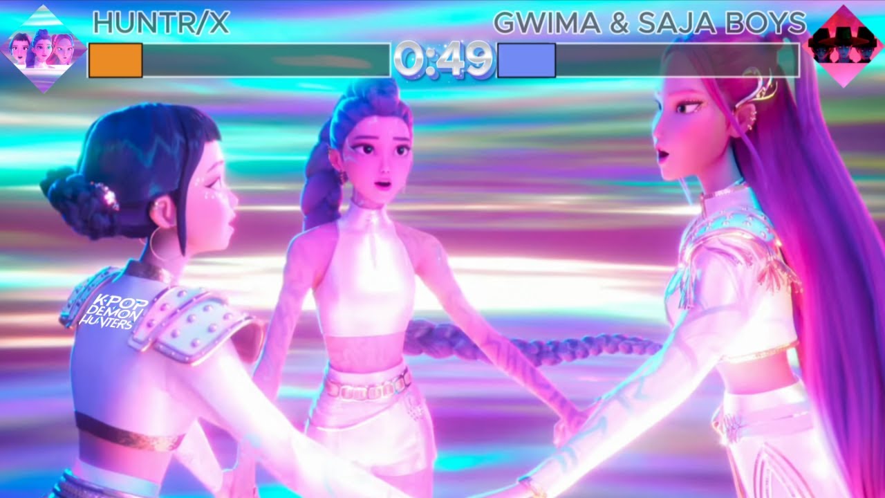 KPop Demon Hunters Final Fight |  Huntrix Vs Gwima & Saja Boys