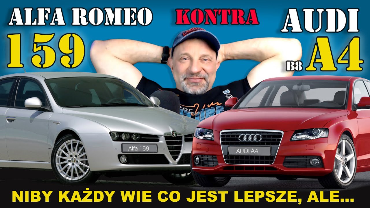 Audi A4 B8 kontra Alfa Romeo 159. Co jest lepsze? Używane modele premium.