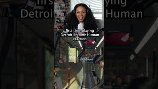 first time playing Detroit Become Human Reaction 😆🚏 #shorts #gamingcommunity #clips