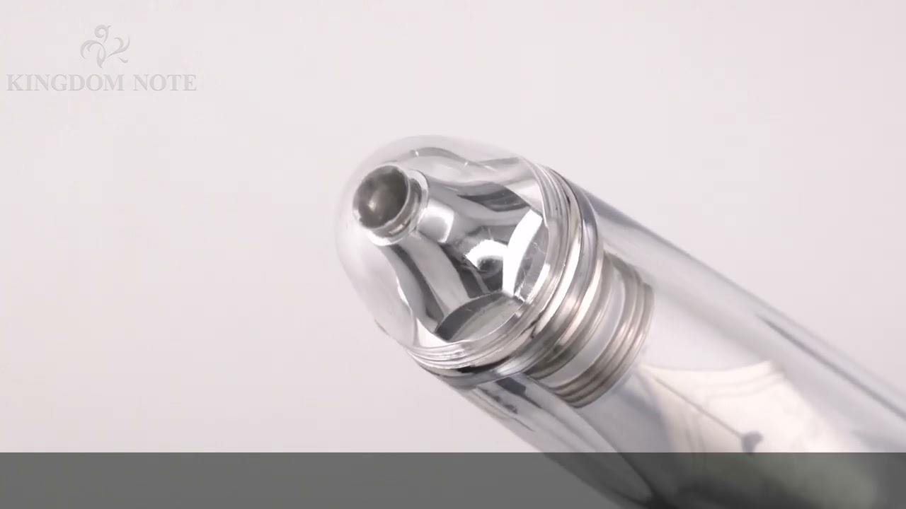 PLATINUM プラチナ 万年筆 #3776 センチュリー 忍野 中字 - YouTube